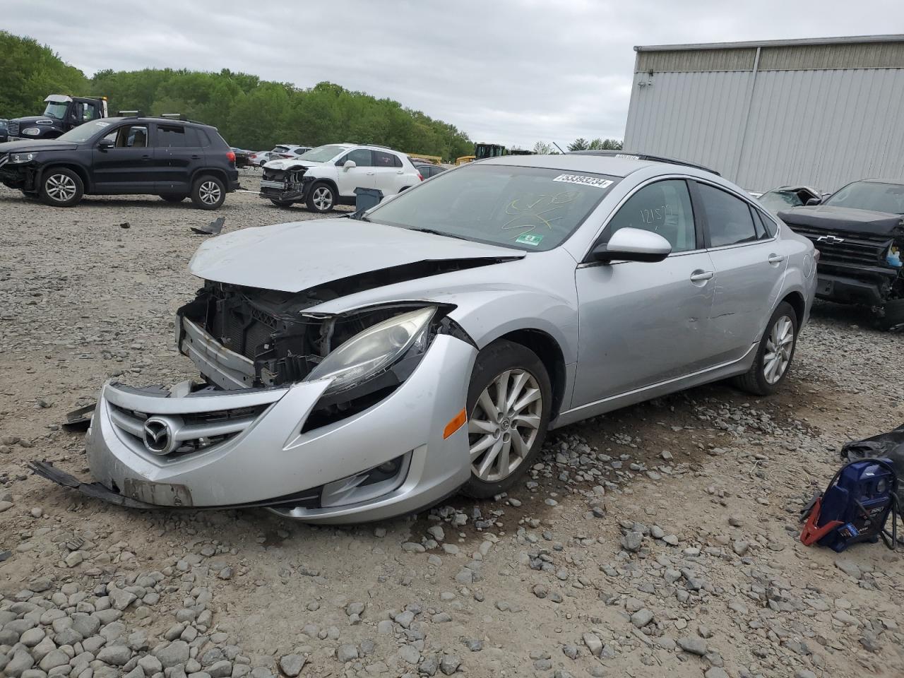 2012 Mazda 6 I vin: 1YVHZ8DH7C5M13915