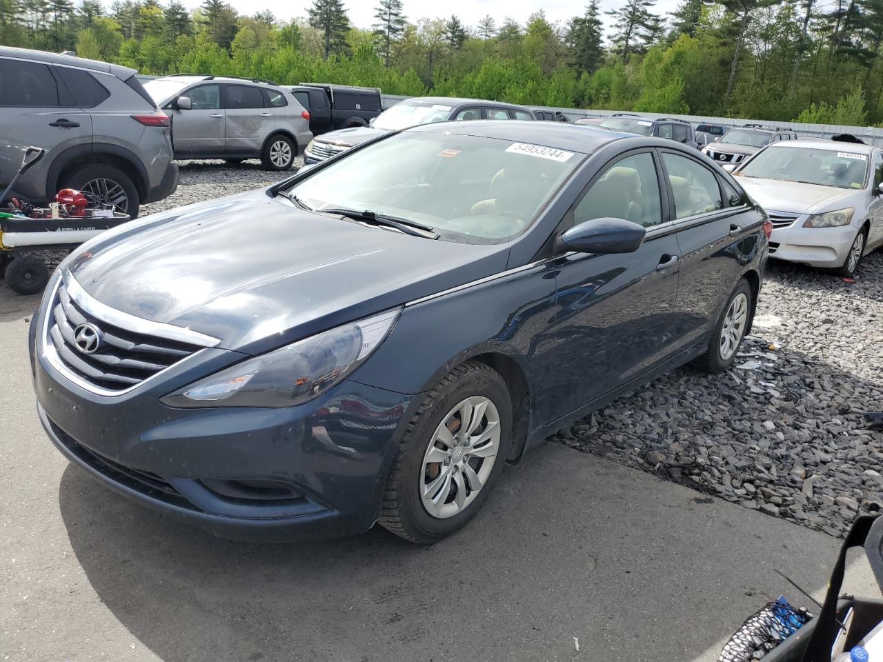 2012 Hyundai Sonata Gls vin: 5NPEB4AC6CH342365