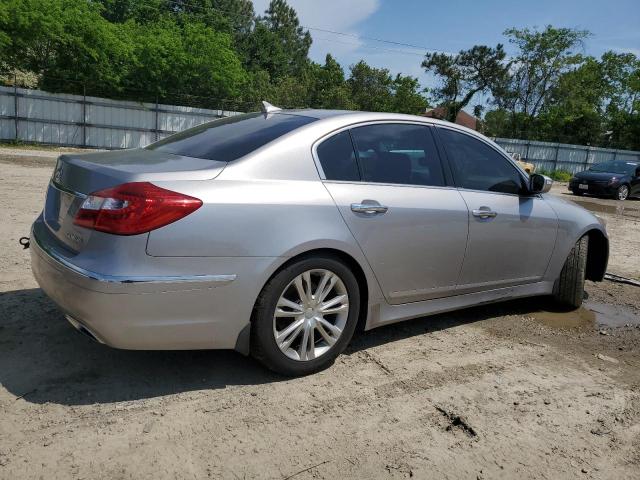 2013 Hyundai Genesis 3.8L VIN: KMHGC4DD0DU221974 Lot: 54123604