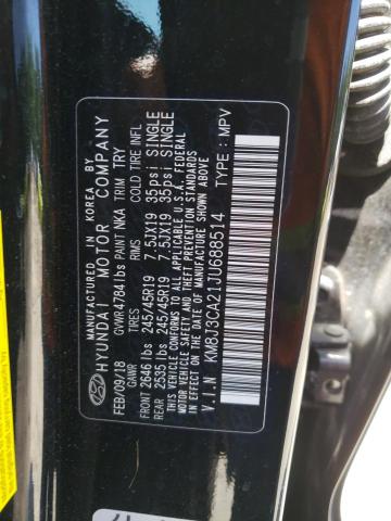 2018 Hyundai Tucson Value VIN: KM8J3CA21JU688514 Lot: 56375504