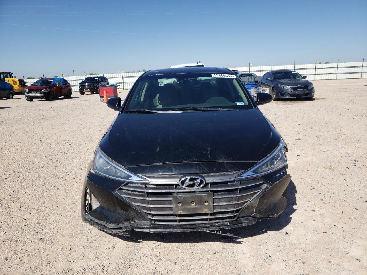 2019 Hyundai Elantra Sel vin: 5NPD84LF1KH432815