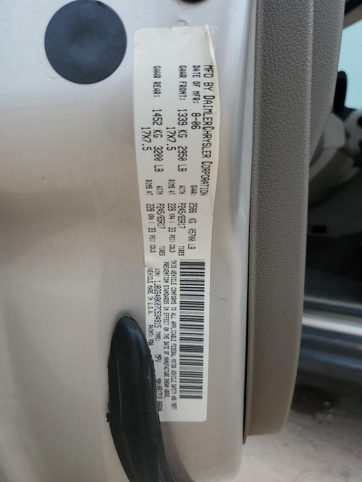 1J8GS48K07C534915 2007 Jeep Grand Cherokee Laredo