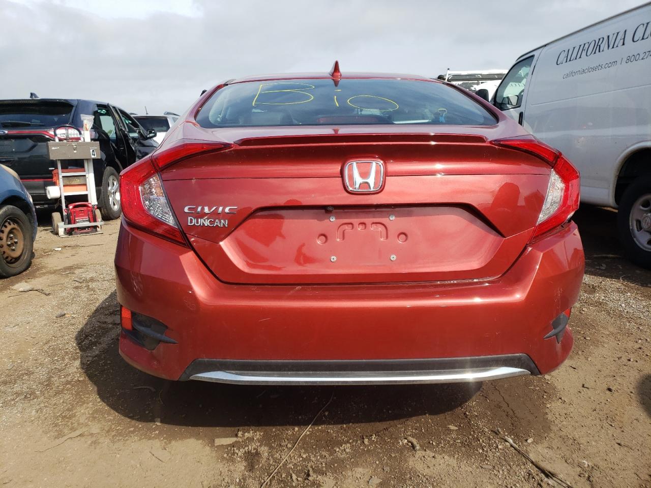 19XFC1F78KE010314 2019 Honda Civic Exl