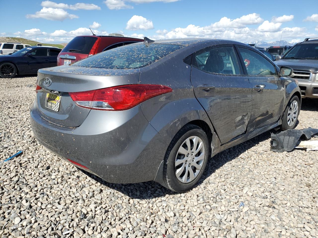 5NPDH4AE4CH106244 2012 Hyundai Elantra Gls