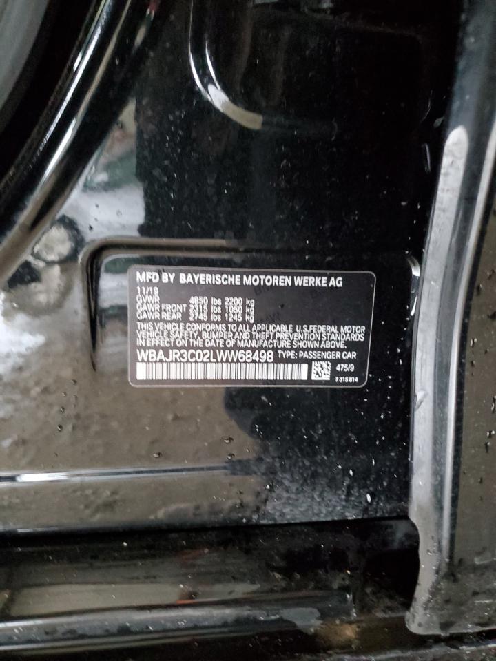 WBAJR3C02LWW68498 2020 BMW 530 I