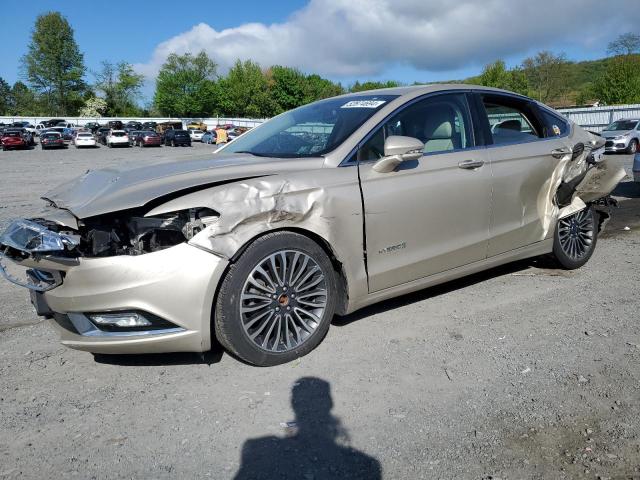 Lot #2549715903 2018 FORD FUSION TIT salvage car