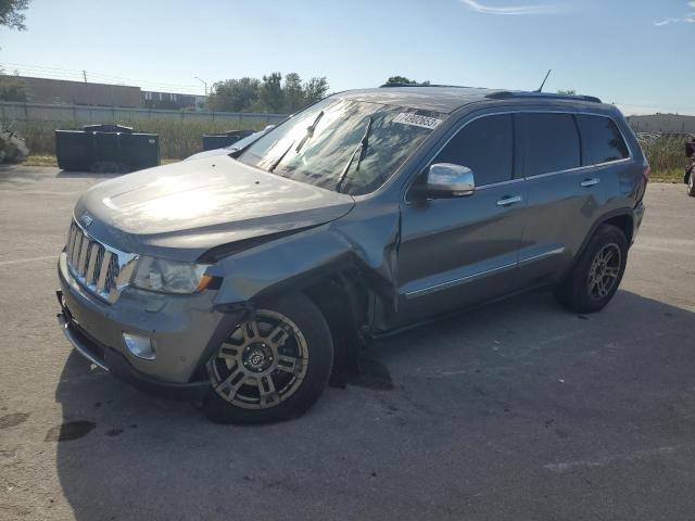 2013 Jeep Grand Cherokee Overland VIN: 1C4RJECT3DC605593 Lot: 54059154