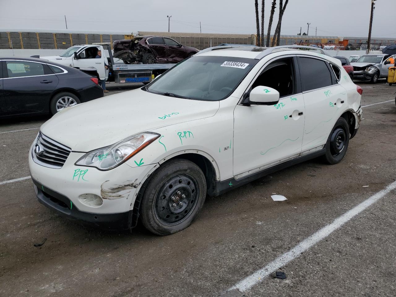 JN1BJ0HRXEM192460 2014 Infiniti Qx50