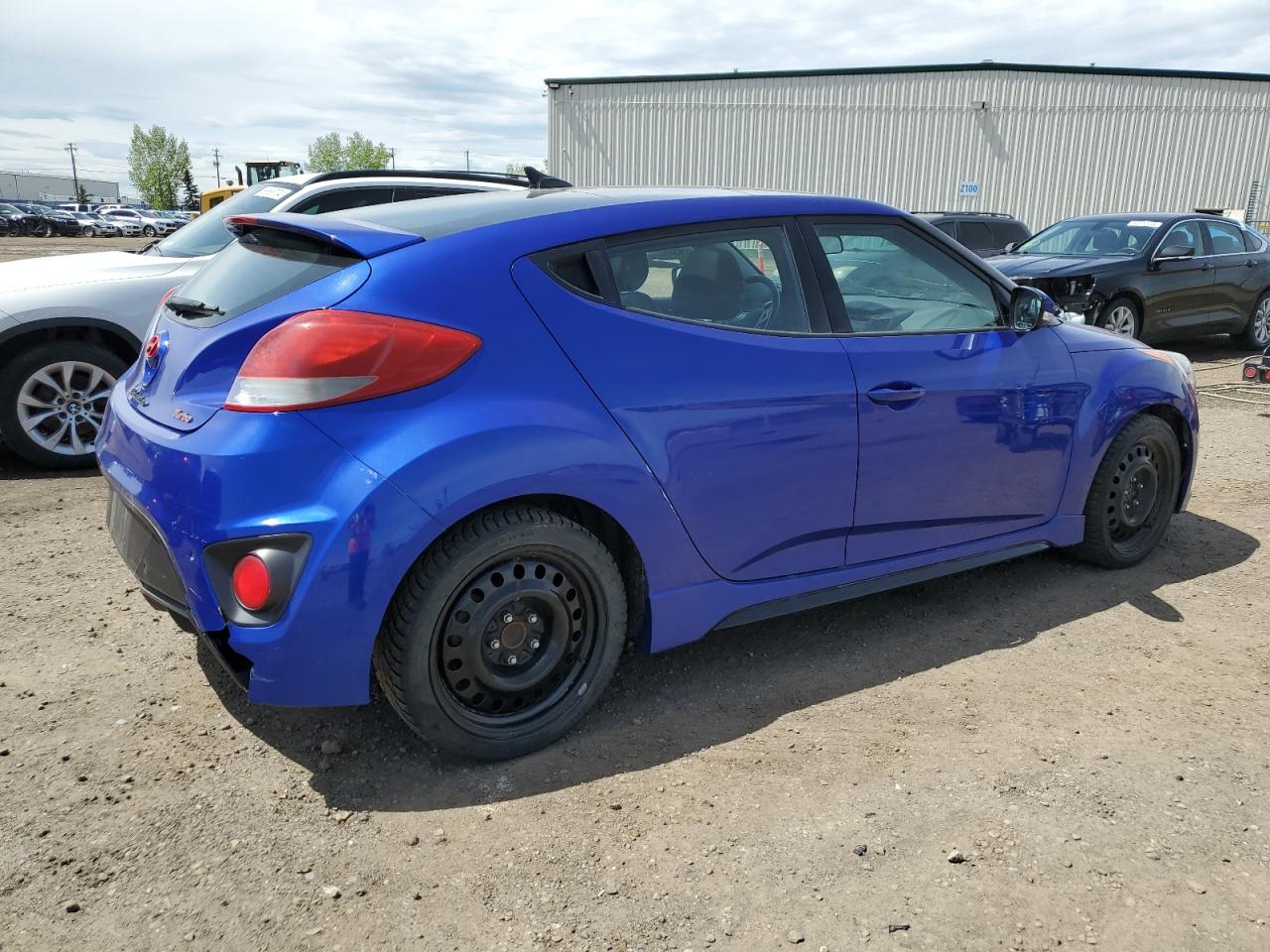 2014 Hyundai Veloster Turbo vin: KMHTC6AE2EU200617