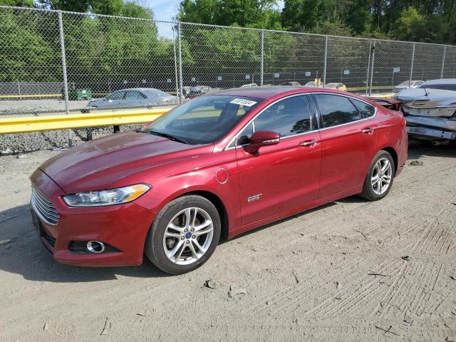 2016 Ford Fusion Titanium Phev VIN: 3FA6P0SU7GR287083 Lot: 53013534