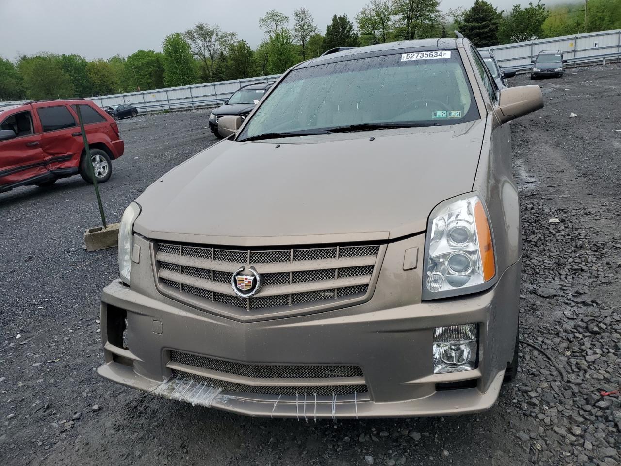1GYEE637680124007 2008 Cadillac Srx