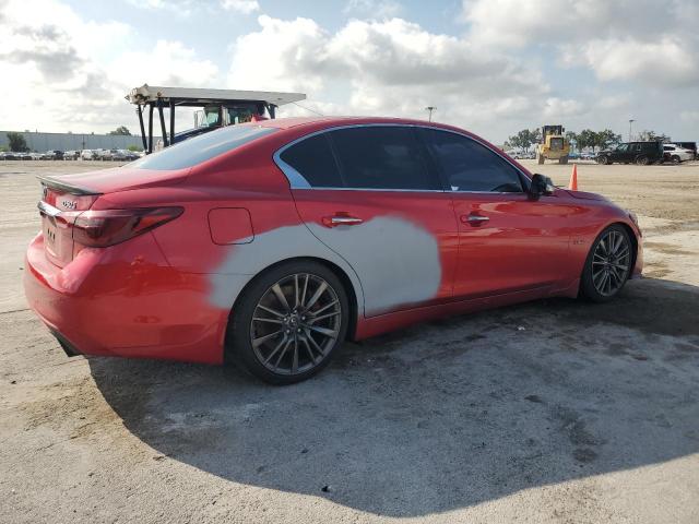 2019 Infiniti Q50 Red Sport 400 VIN: JN1FV7AP0KM760766 Lot: 54960554