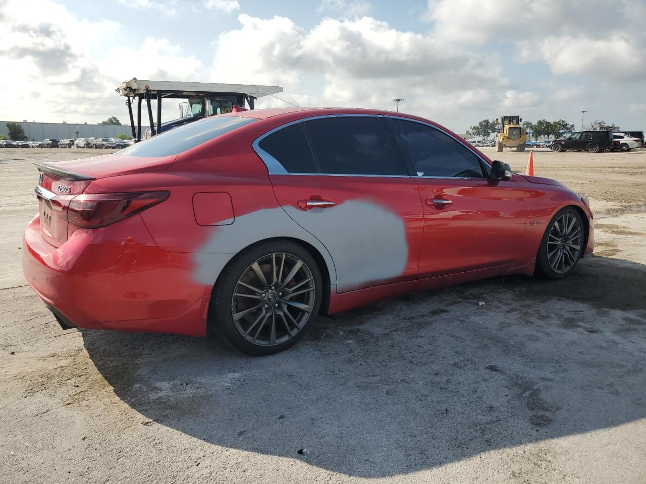 JN1FV7AP0KM760766 2019 Infiniti Q50 Red Sport 400