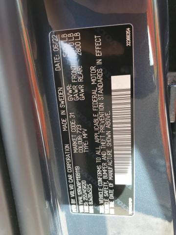 2023 VOLVO XC60 PLUS YV4L12RWXP1199119