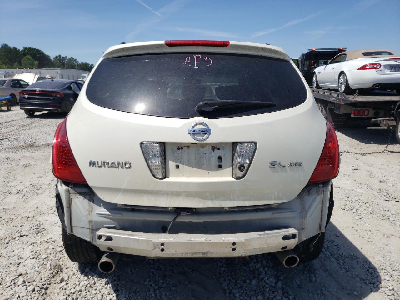 JN8AZ08W86W541066 2006 Nissan Murano Sl
