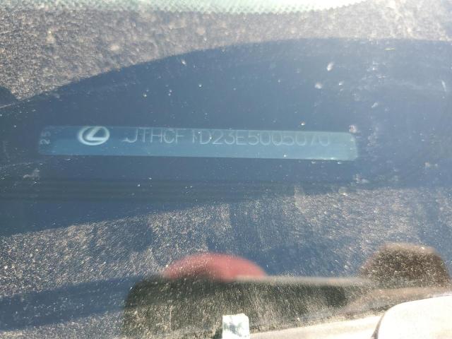 2014 Lexus Is 250 VIN: JTHCF1D23E5005070 Lot: 55174274