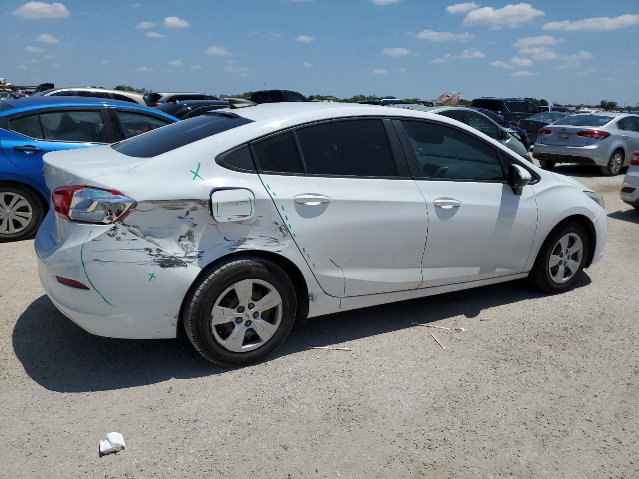 2017 Chevrolet Cruze Ls vin: 1G1BC5SM1H7246290