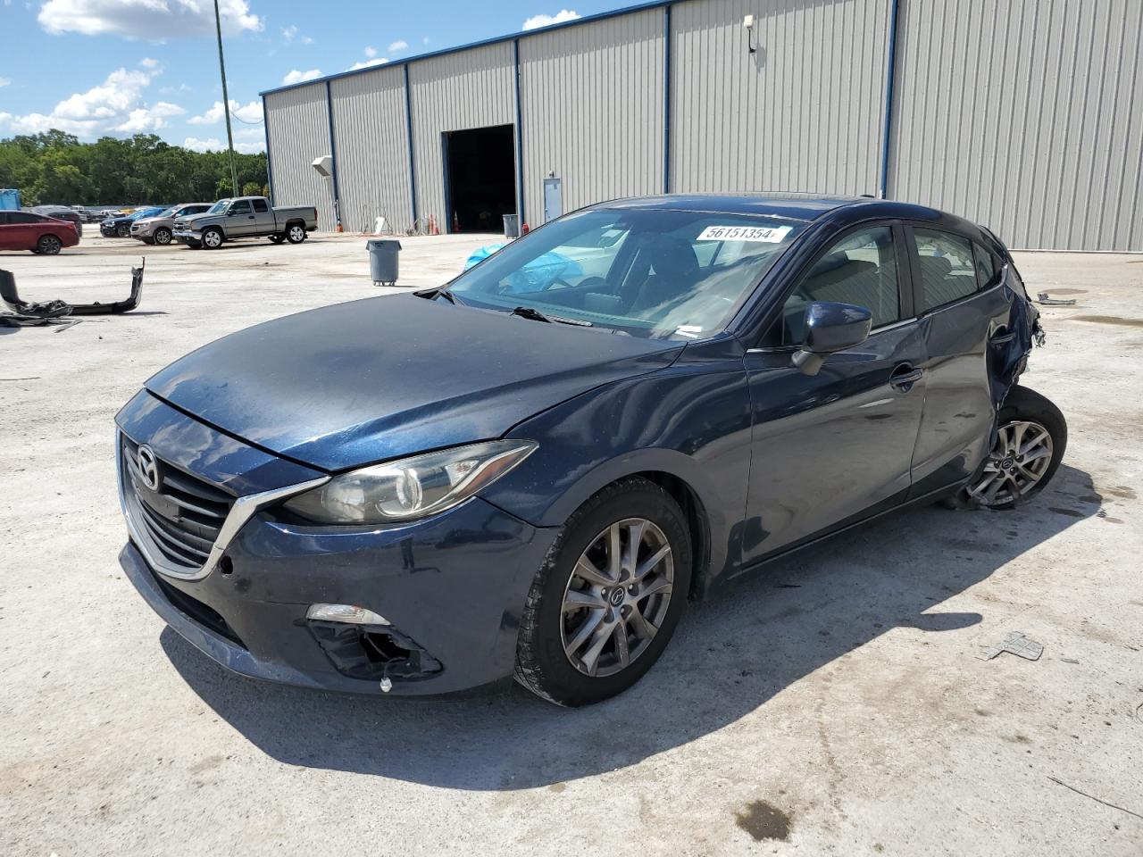 JM1BM1L78E1212318 2014 Mazda 3 Touring