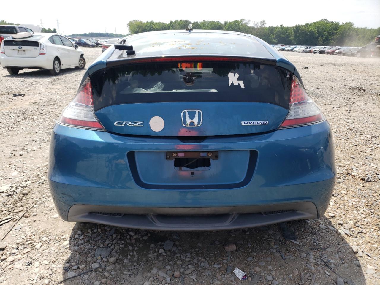 JHMZF1D67BS014381 2011 Honda Cr-Z Ex