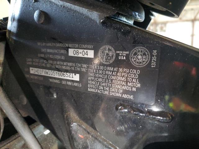 2005 HARLEY-DAVIDSON FLHTI 1HD1FVW105Y606521