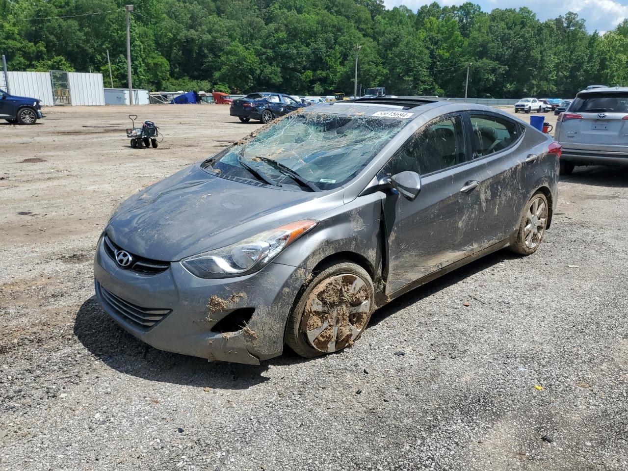 2013 Hyundai Elantra Gls vin: 5NPDH4AE3DH166033