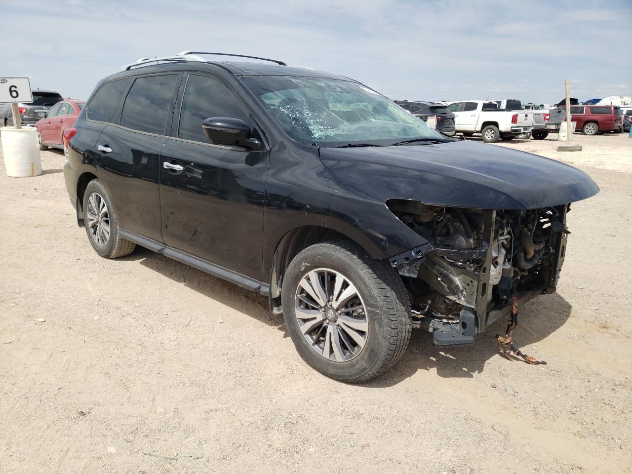 2017 Nissan Pathfinder S vin: 5N1DR2MN0HC630695