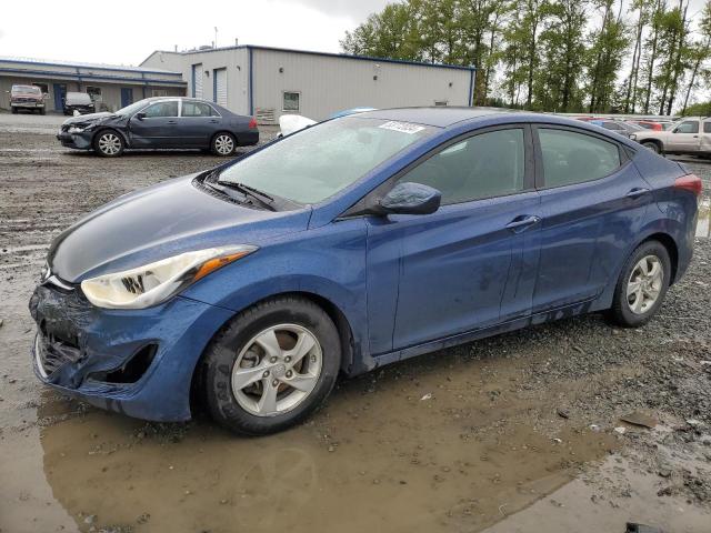 Lot #2568054548 2015 HYUNDAI ELANTRA SE salvage car