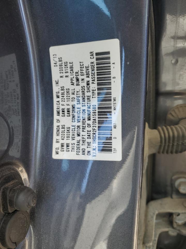 1HGCR2F37DA158580 2013 Honda Accord Lx