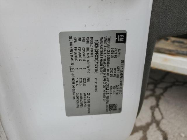 2012 Chevrolet Silverado C1500 VIN: 1GCNCPEXXCZ127155 Lot: 53646724