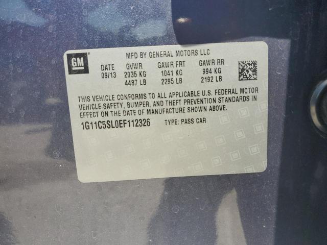 2014 Chevrolet Malibu 1Lt VIN: 1G11C5SL0EF112326 Lot: 56657634