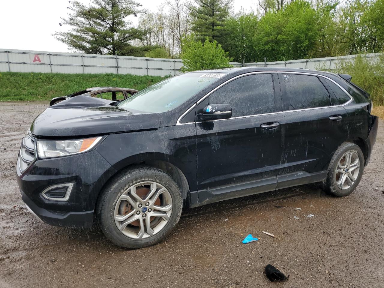 Lot #2517125130 2016 FORD EDGE TITAN