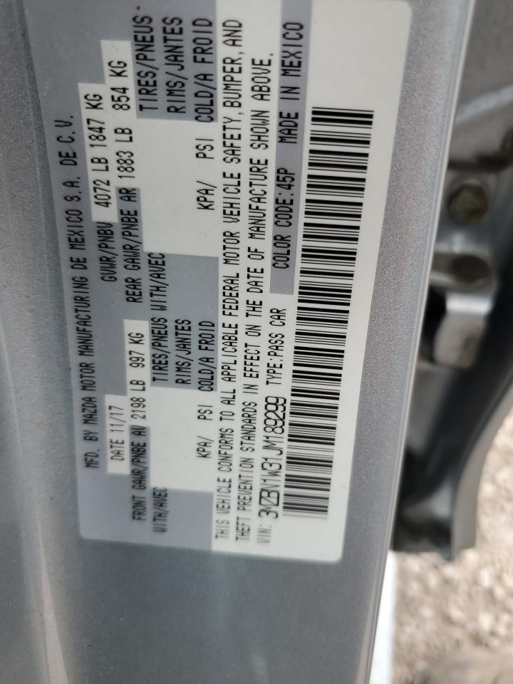 3MZBN1W31JM189299 2018 Mazda 3 Grand Touring