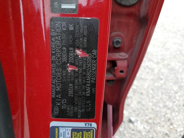 2016 Kia Forte Lx VIN: KNAFK4A68G5561085 Lot: 53802154