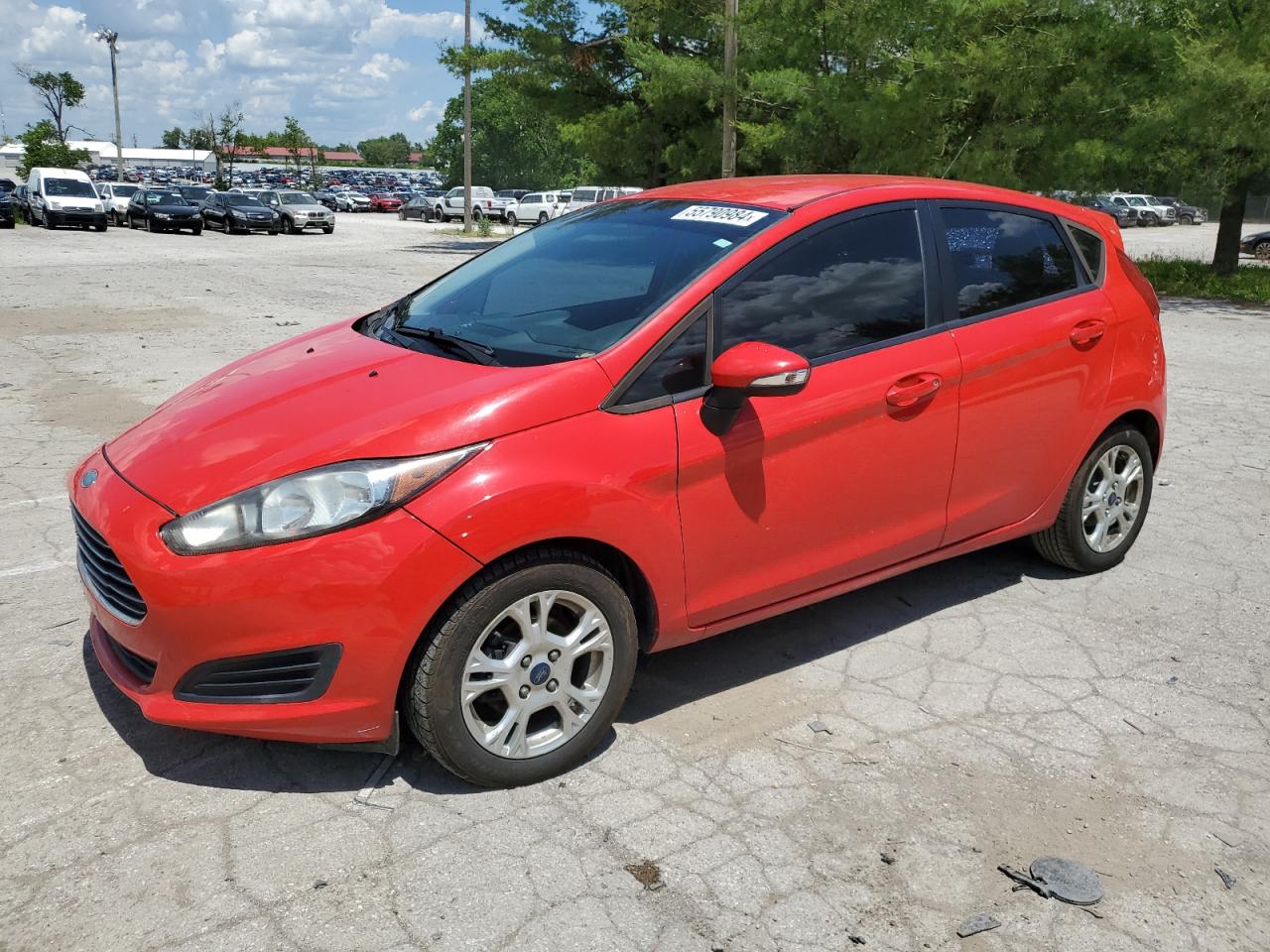 Lot #2738850697 2014 FORD FIESTA SE