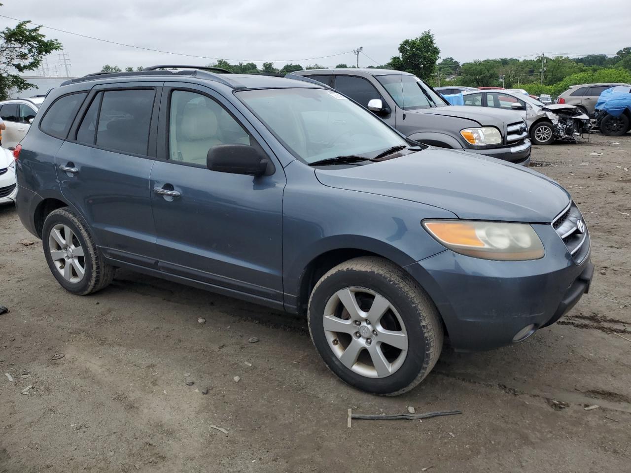 5NMSH73E87H070647 2007 Hyundai Santa Fe Se