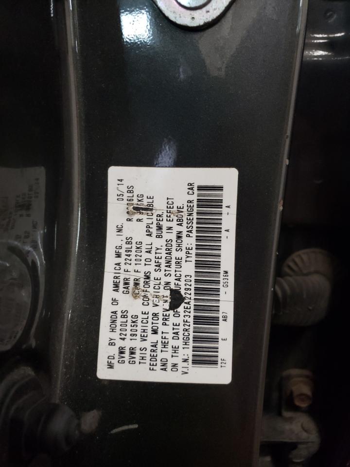 1HGCR2F32EA229203 2014 Honda Accord Lx