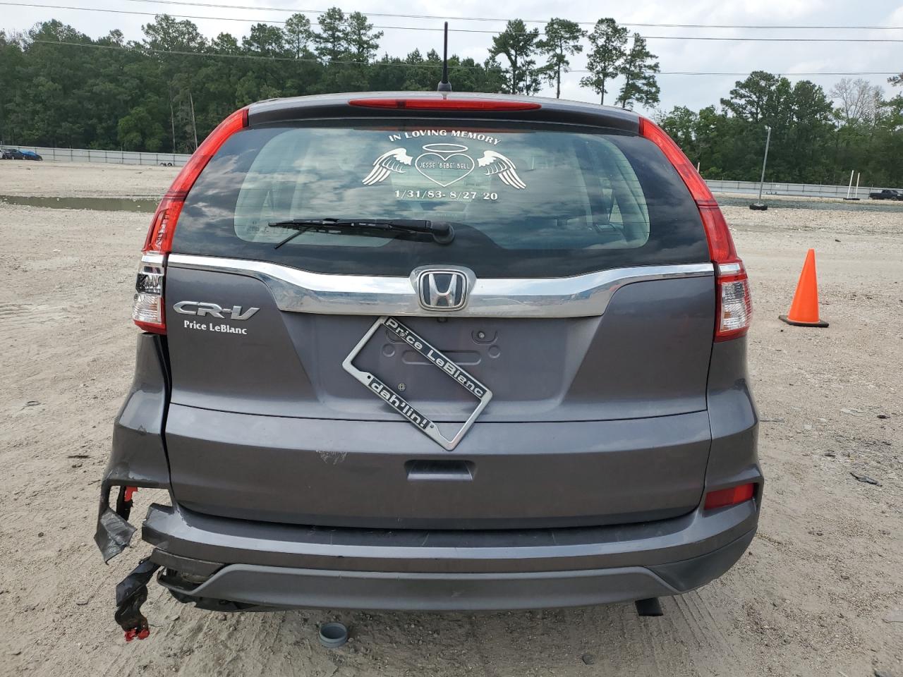 2015 Honda Cr-V Lx vin: 3CZRM3H30FG702250