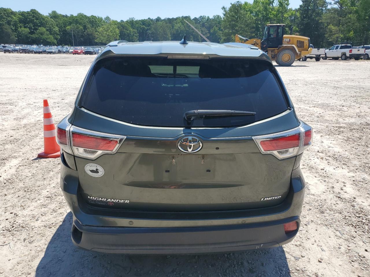 5TDYKRFH4FS060061 2015 Toyota Highlander Limited