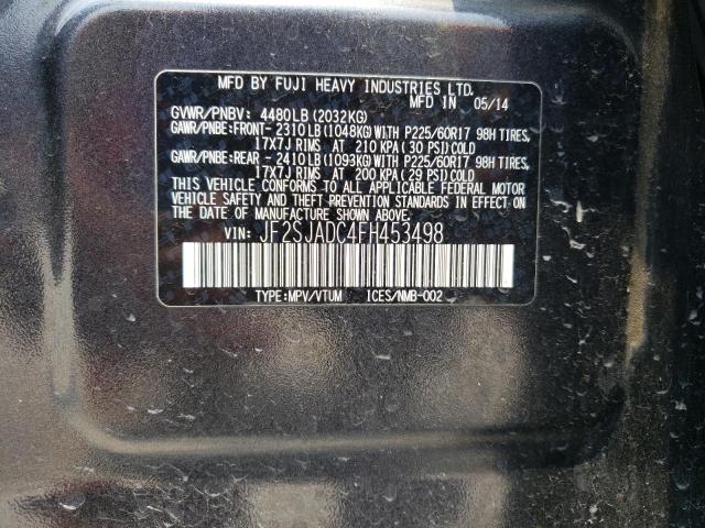 2015 Subaru Forester 2.5I Premium VIN: JF2SJADC4FH453498 Lot: 55623644