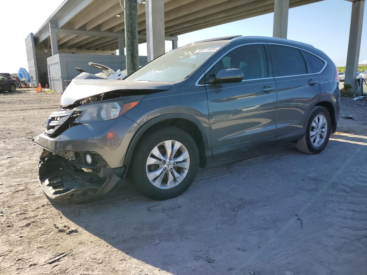 2HKRM3H78EH510072 2014 Honda Cr-V Exl