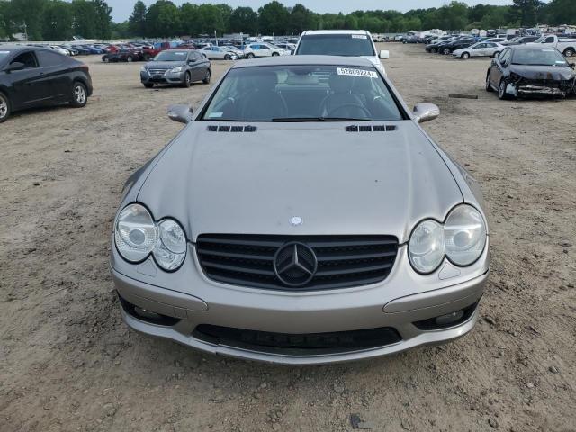 2003 Mercedes-Benz Sl 500R VIN: WDBSK75F43F031258 Lot: 52809224