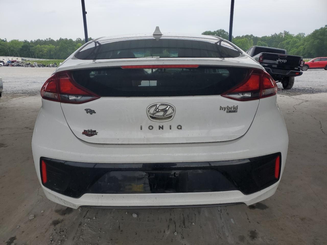KMHC65LC7HU048173 2017 Hyundai Ioniq Blue