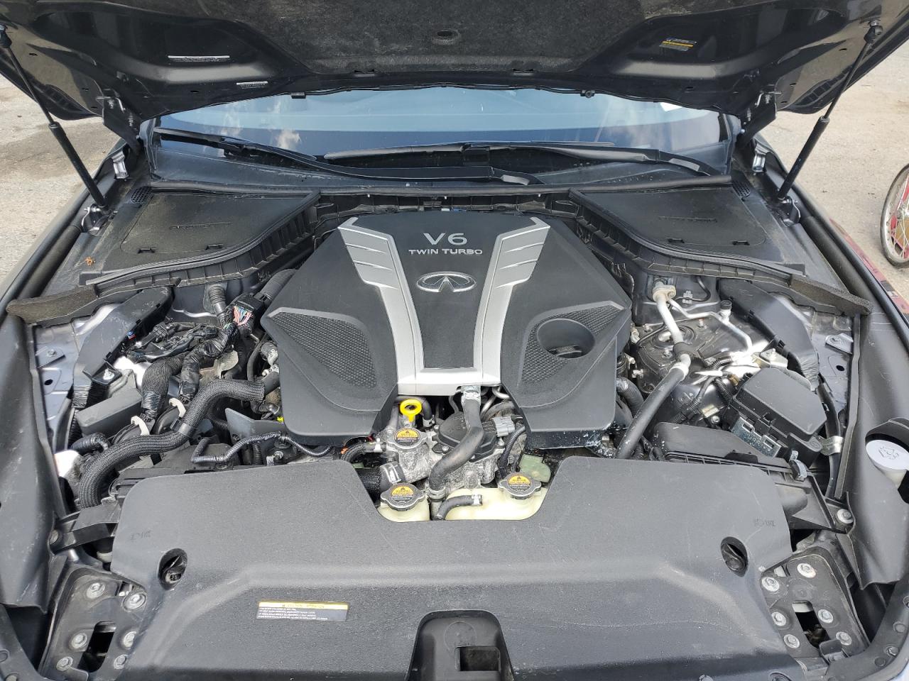 JN1FV7ARXJM700171 2018 Infiniti Q50 Red Sport 400