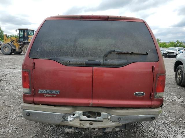 2000 Ford Excursion Limited VIN: 1FMNU42S7YED64071 Lot: 54602034