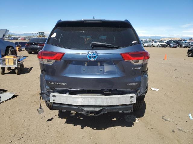 2017 Toyota Highlander Hybrid Limited VIN: 5TDDGRFHXHS027701 Lot: 54081384