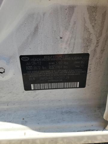 2013 Hyundai Elantra Gls VIN: 5NPDH4AE5DH203129 Lot: 54799154