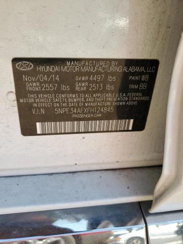 2015 Hyundai Sonata Sport VIN: 5NPE34AFXFH124845 Lot: 54731584