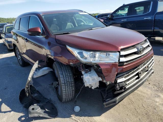 VIN 5TDJZRFHXHS468418 2017 Toyota Highlander, SE no.4