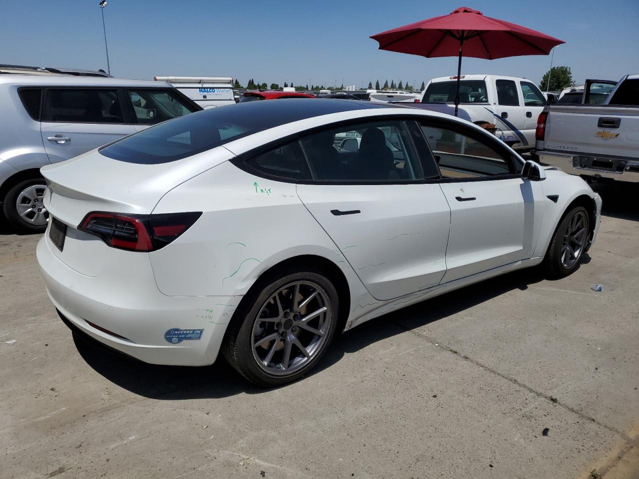 5YJ3E1EA5MF009483 2021 Tesla Model 3