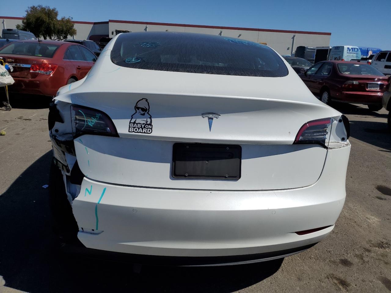 5YJ3E1EA3MF996603 2021 Tesla Model 3